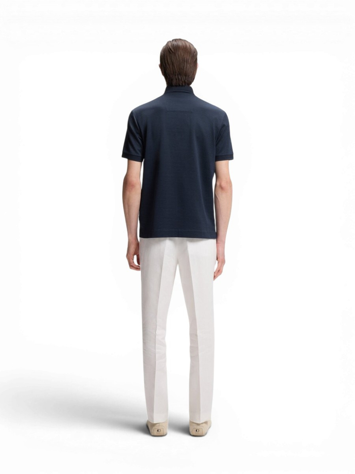 Donkerblauwe polo Hugo Boss 