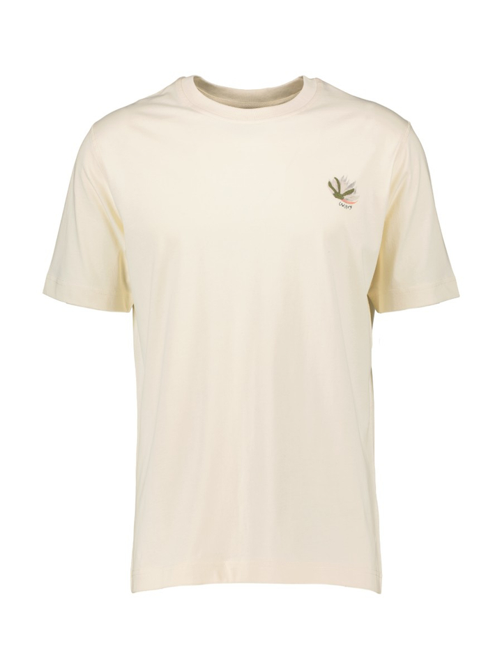 Ecru t-shirt met print Mos Mosh