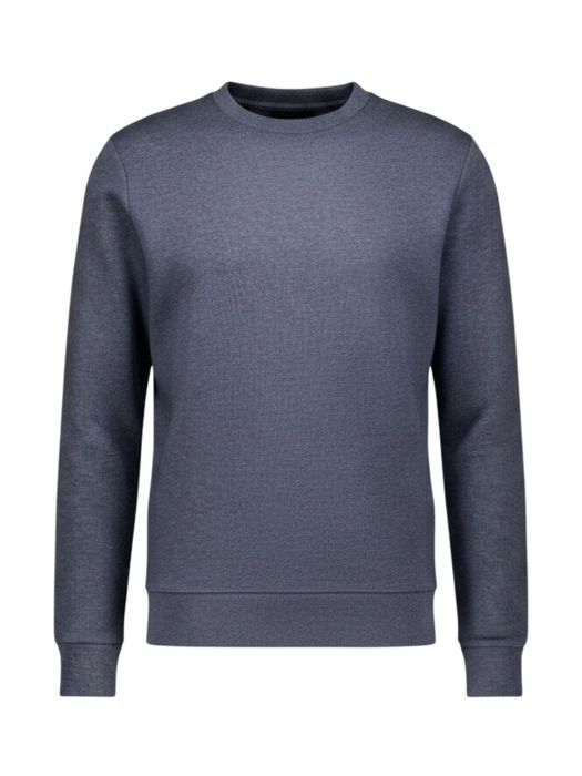 Blauwe sweater met ronde hals Mos Mosh