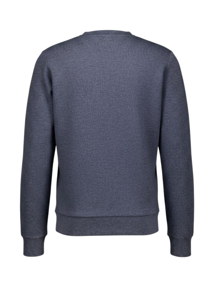Blauwe sweater met ronde hals Mos Mosh
