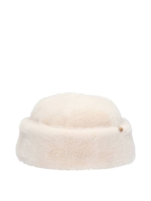 Beige hoed in faux fur Cherrybush Barts