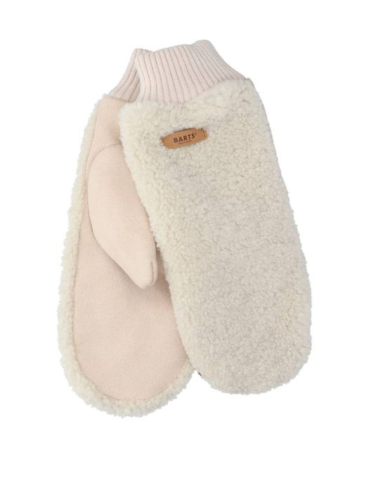 Beige wanten in teddy Teddy Mits