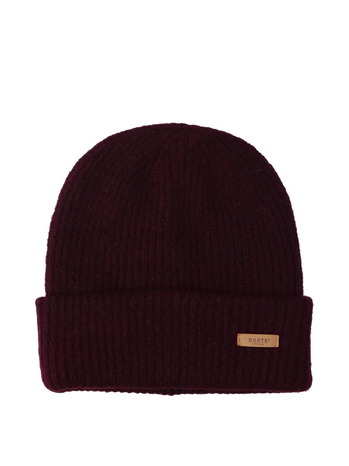 Aubergine kleurige muts Witzia Barts 