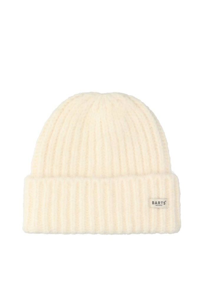 Beige gebreide muts Wellawaya Barts