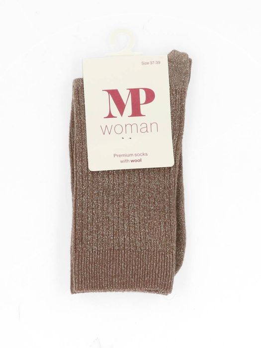 Beige glitterkousen MP Denmark