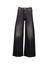 Zwarte wijde jeans KAE Bellerose
