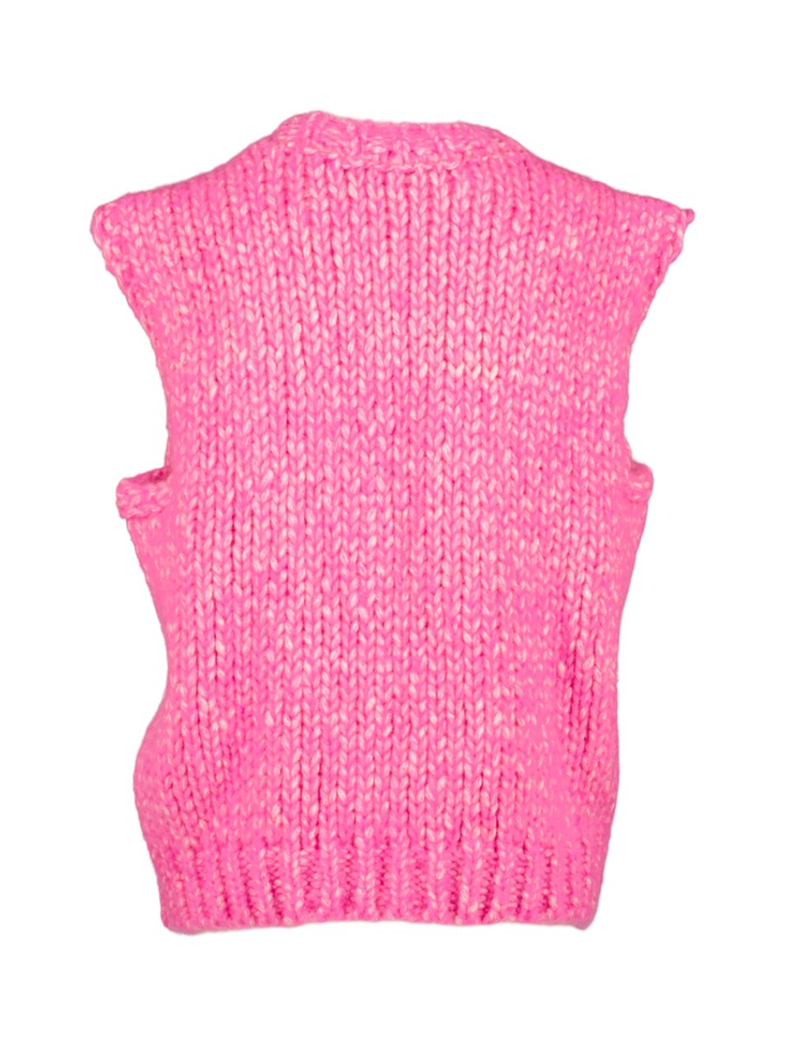 Roze pull zonder mouwen Lenne Belleose 