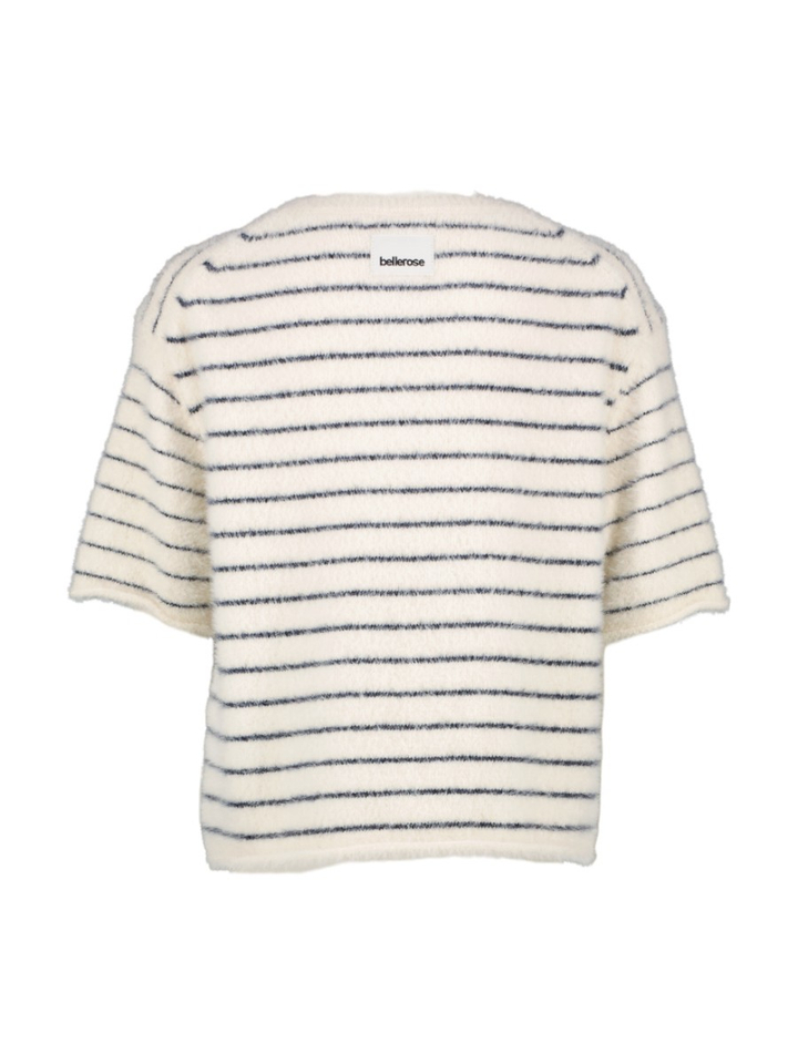 Wit/blauw gestreepte t-shirt Lisay Bellerose 