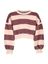 Paarse trui met roze strepen Fenya Bellerose