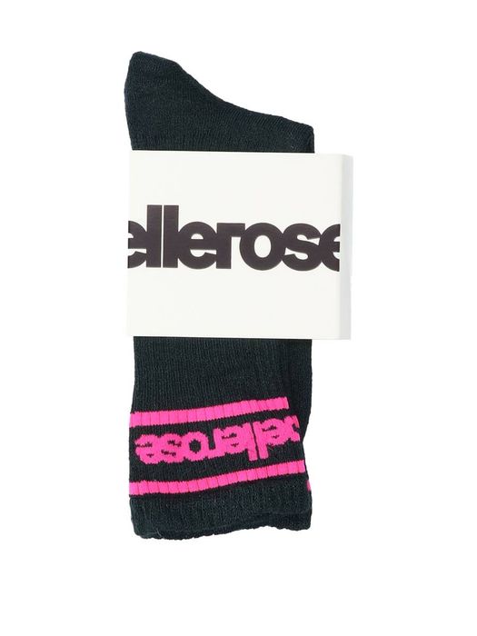 Bottle sokken met fluo roze details Vigil Bellerose
