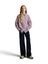 Donkerblauwe wide leg jeans Wanda Bellerose 