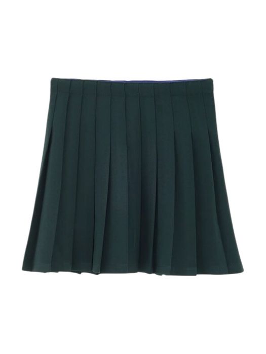 Groene korte plooirok Asra Paris