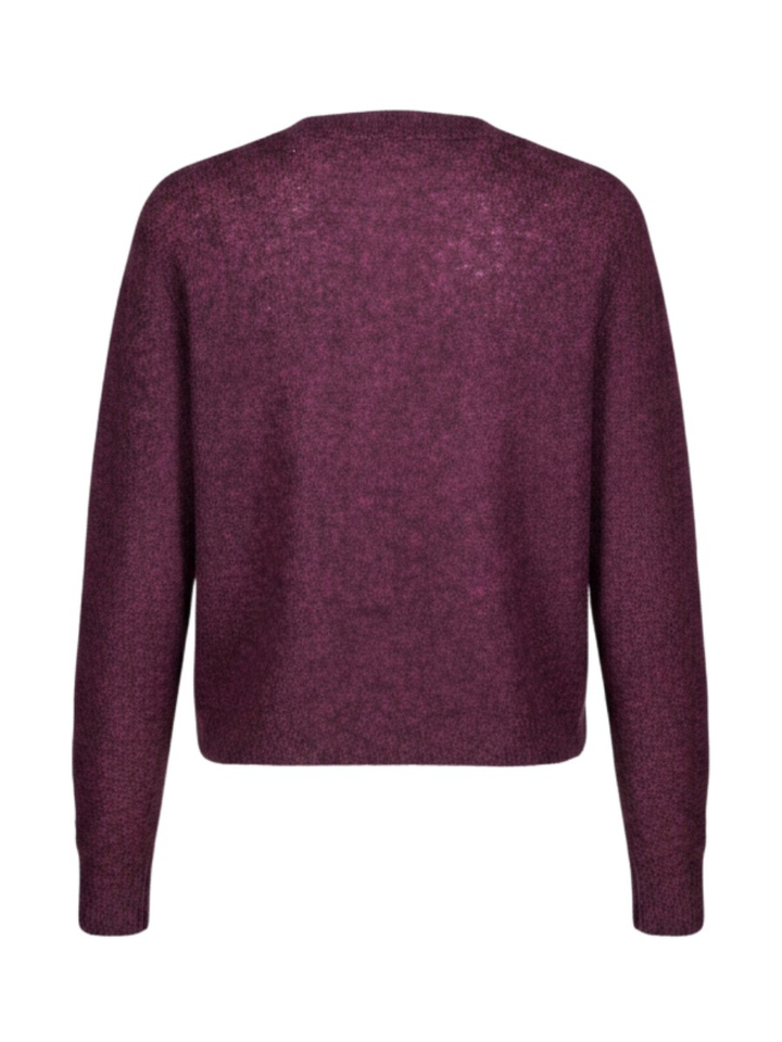 Bordeaux keurige cardigan in kasjmier Amara Malou Colorush