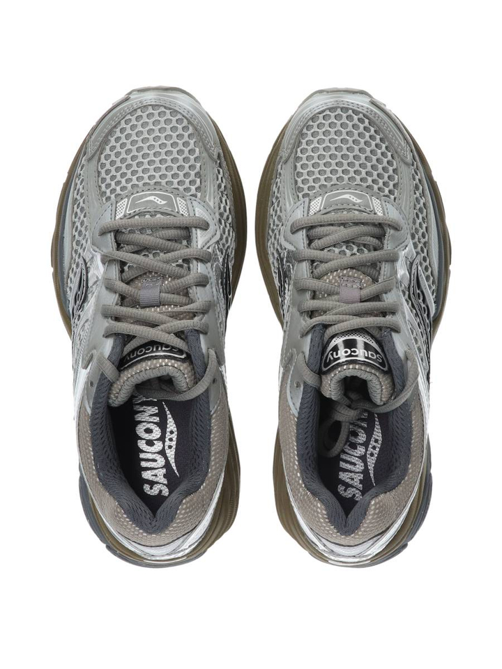 Grijs/zilver lage sneaker Saucony