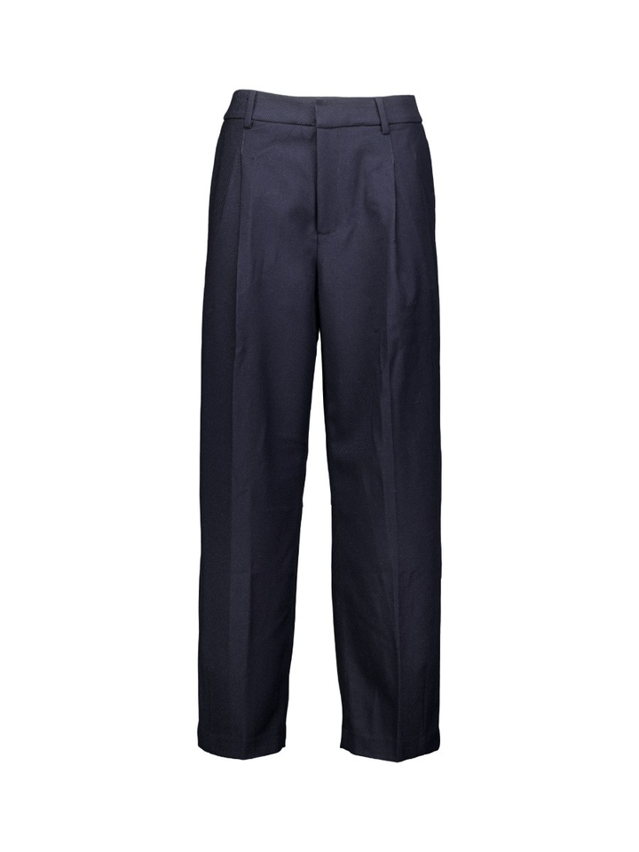 Donkerblauwe broek VERO Aks Label