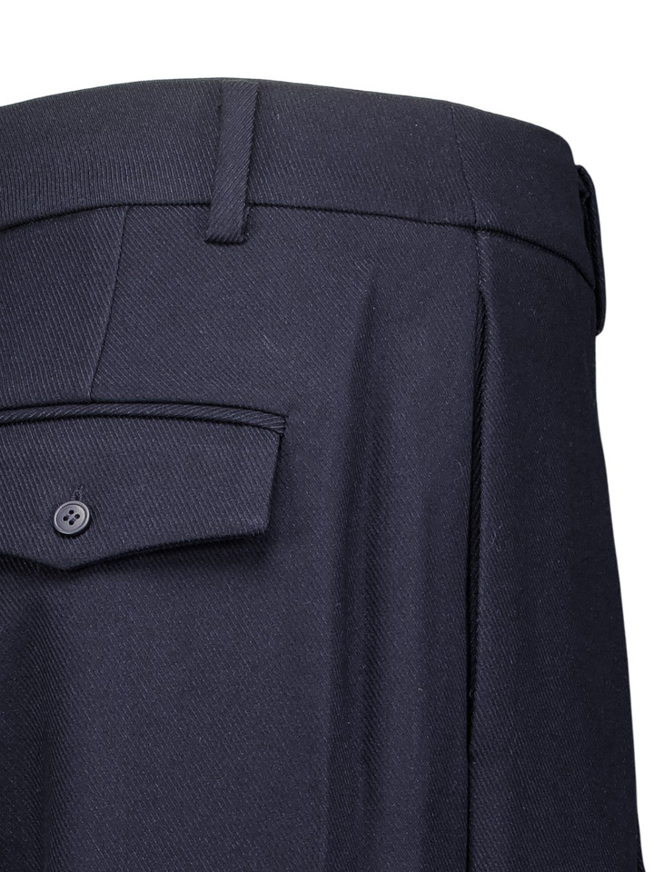 Donkerblauwe broek VERO Aks Label