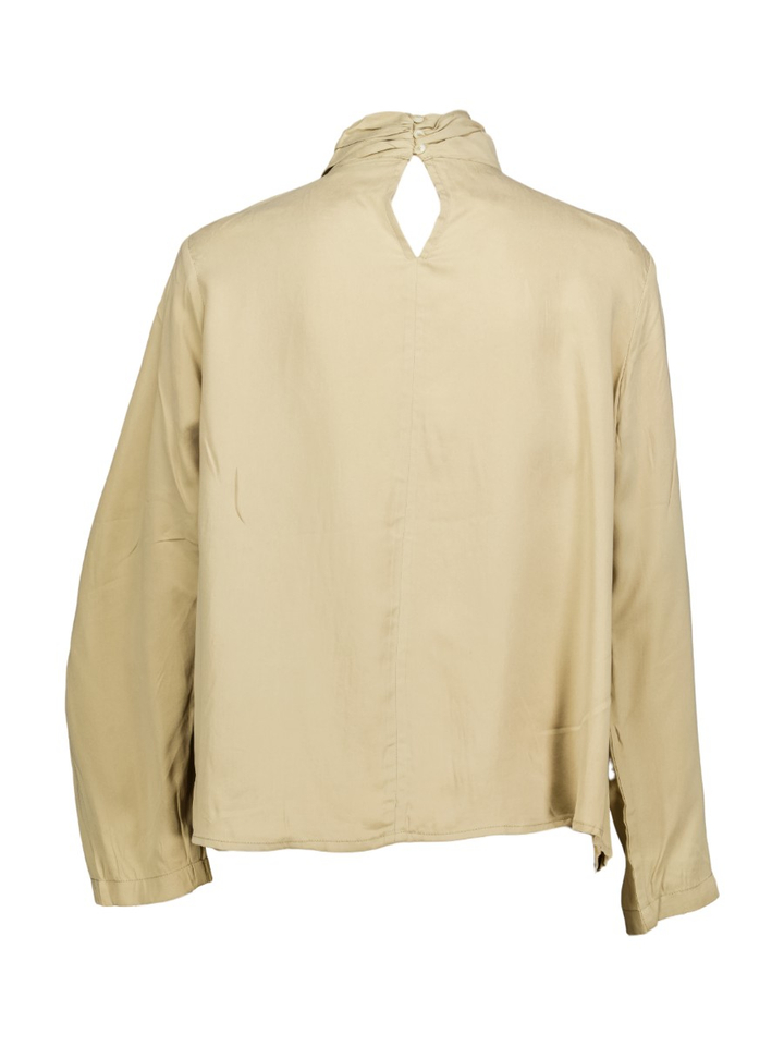 Ecru blouse HILLEVI Aks Label
