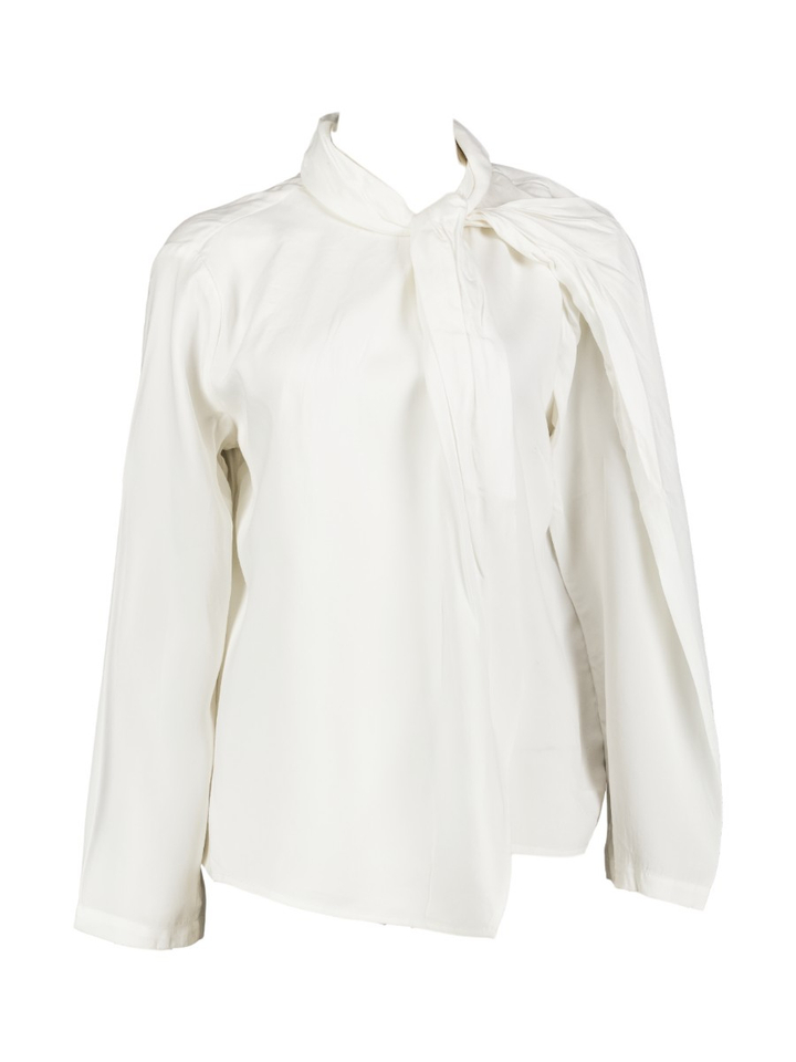 Witte blouse HILLEVI Aks Label