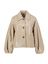 Beige jas in lederlook Ciel Mon Frax