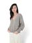 Greige cardigan met knopen Aspen Twns