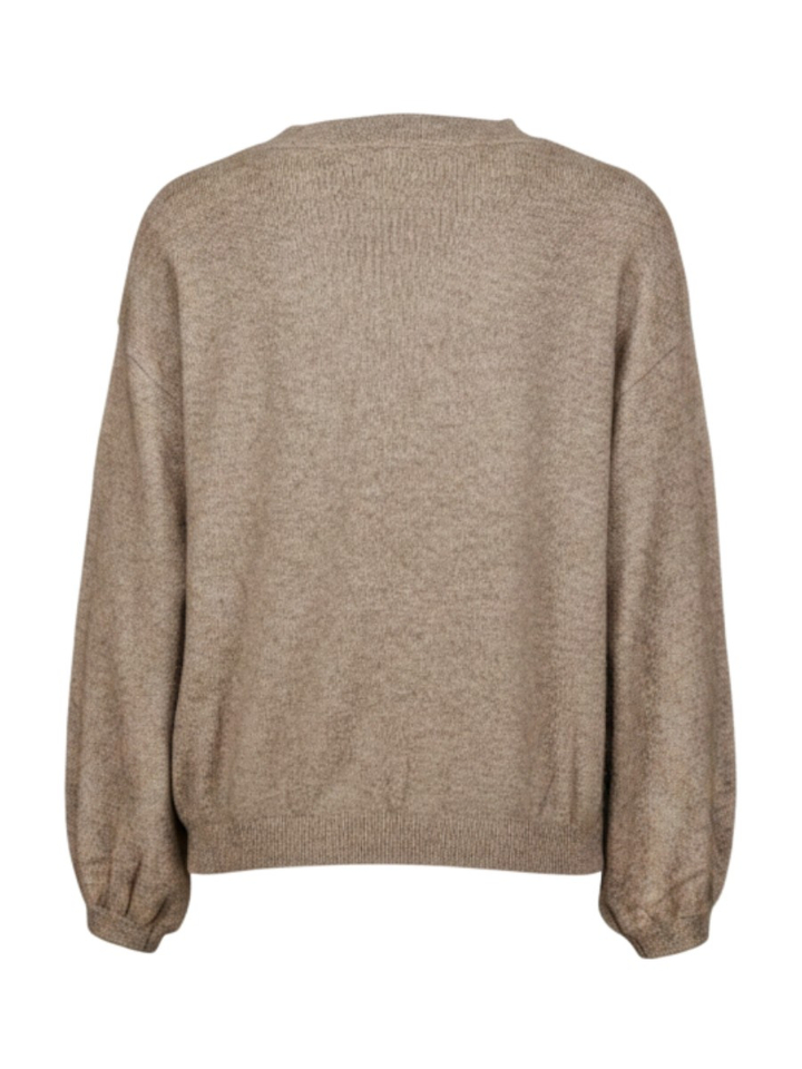 Beige pull met ronde hals Colorado Twns 