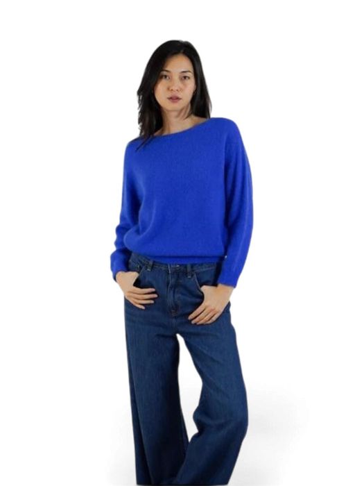 Blauwe trui met ronde hals Sanibel TWNS