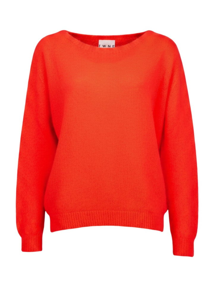 Oranje trui met ronde hals Sanibel TWNS