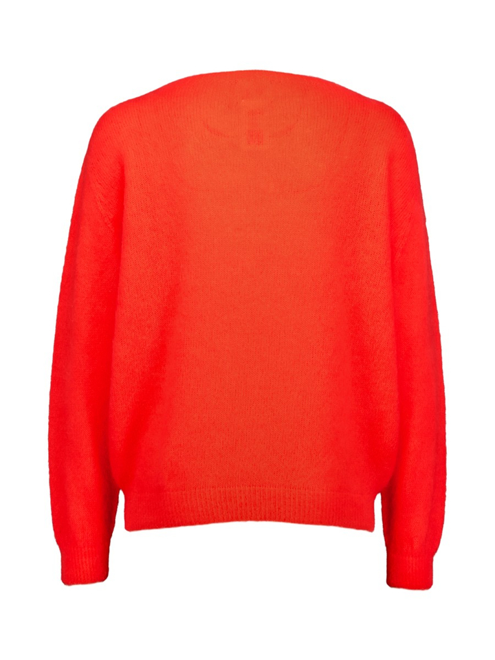 Oranje trui met ronde hals Sanibel TWNS