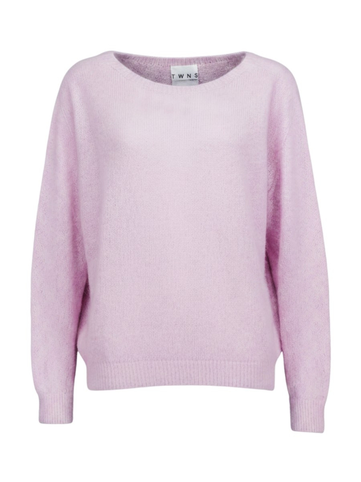 Roze pull met ronde hals Sanibel Twns