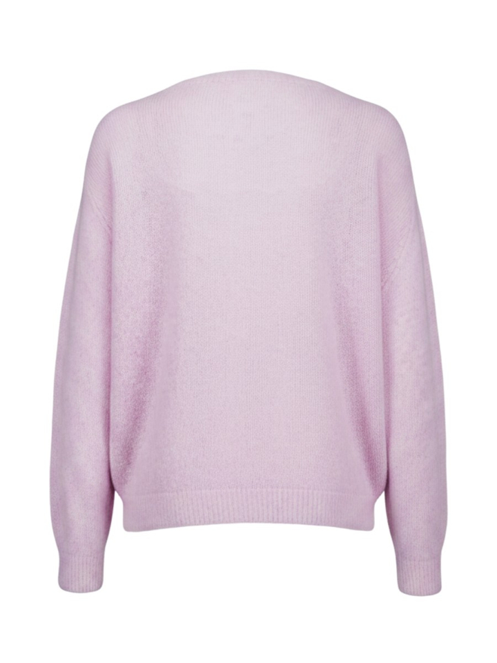 Roze pull met ronde hals Sanibel Twns