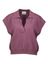 Bordeaux polo met kraag in merino wol Okaloosa Twns 