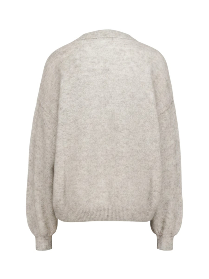 Grijze trui met ronde hals Thornton TWNS