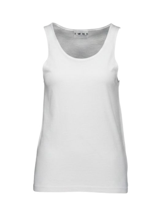 Witte katoenen top Staten Island Twns