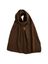 Chocolade bruin wollen sjaal Ovray TWNS