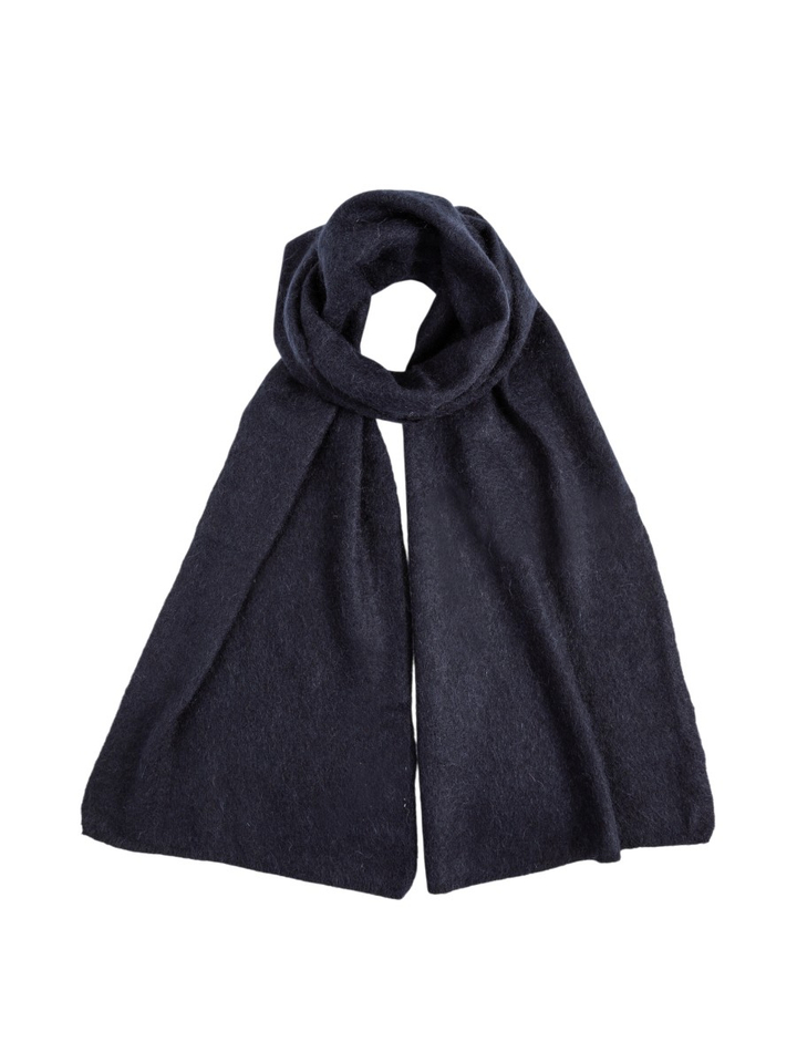 Navy blauw wollen sjaal Ovray TWNS