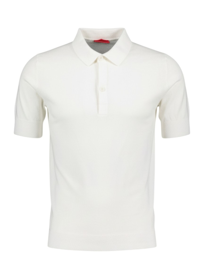 Witte pull met polokraag Hugo Boss 
