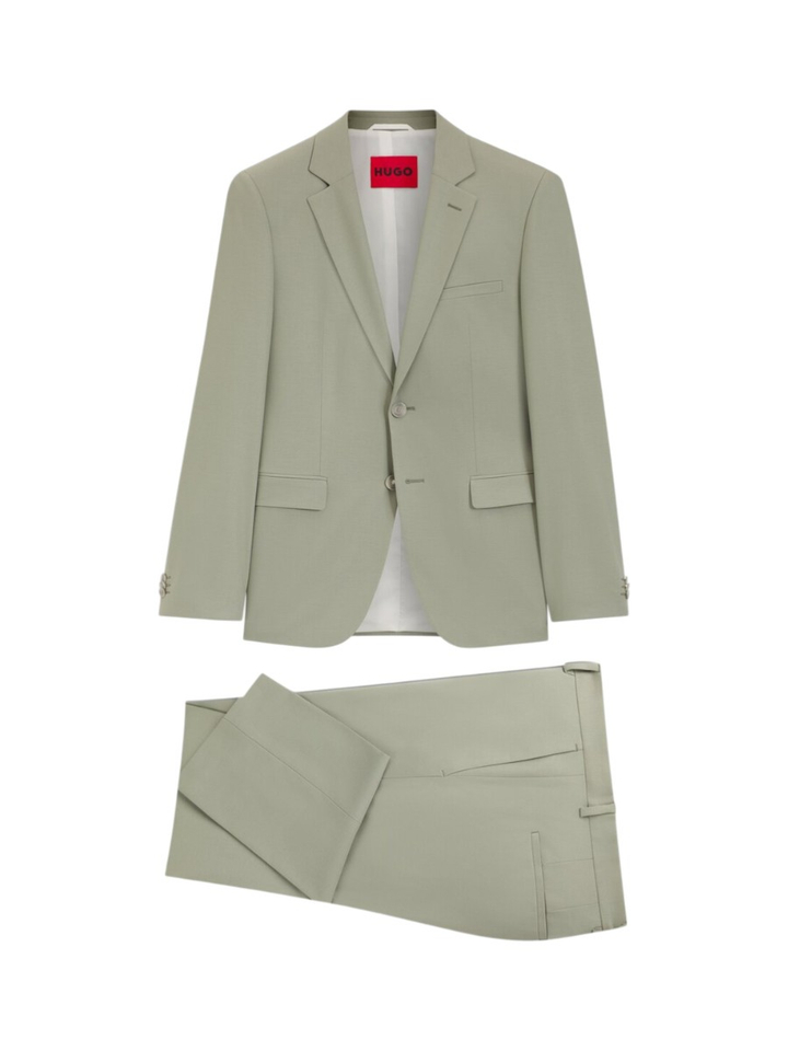 groen 3-delig kostuum Hugo Boss 