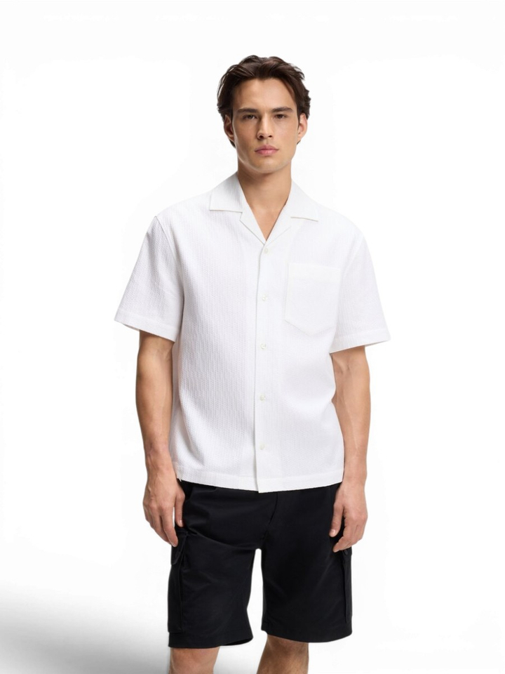 Witte polo Exolino Hugo