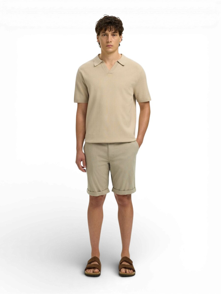 Beige polo Selected 