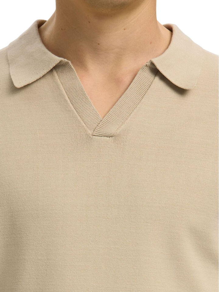 Beige polo Selected 