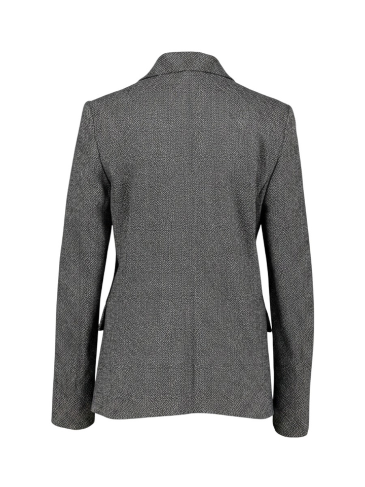 Donkergrijze geklede blazer Feroce Max Mara Weekend