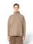 Beige trui met opstaande kraag BORGIA Max Mara