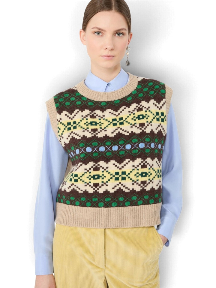 Multi-color spencer Savanna Max Mara Weekend