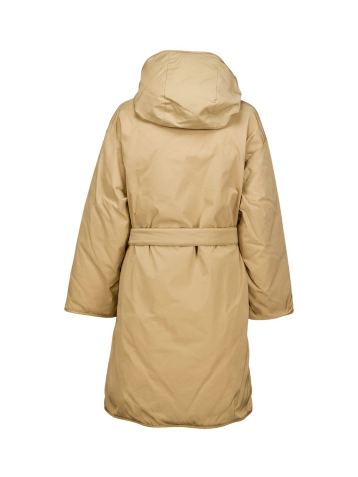 Beige lange jas Massa Max Mara Weekend