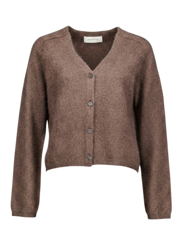 Donkerbruine cardigan Fosco MM