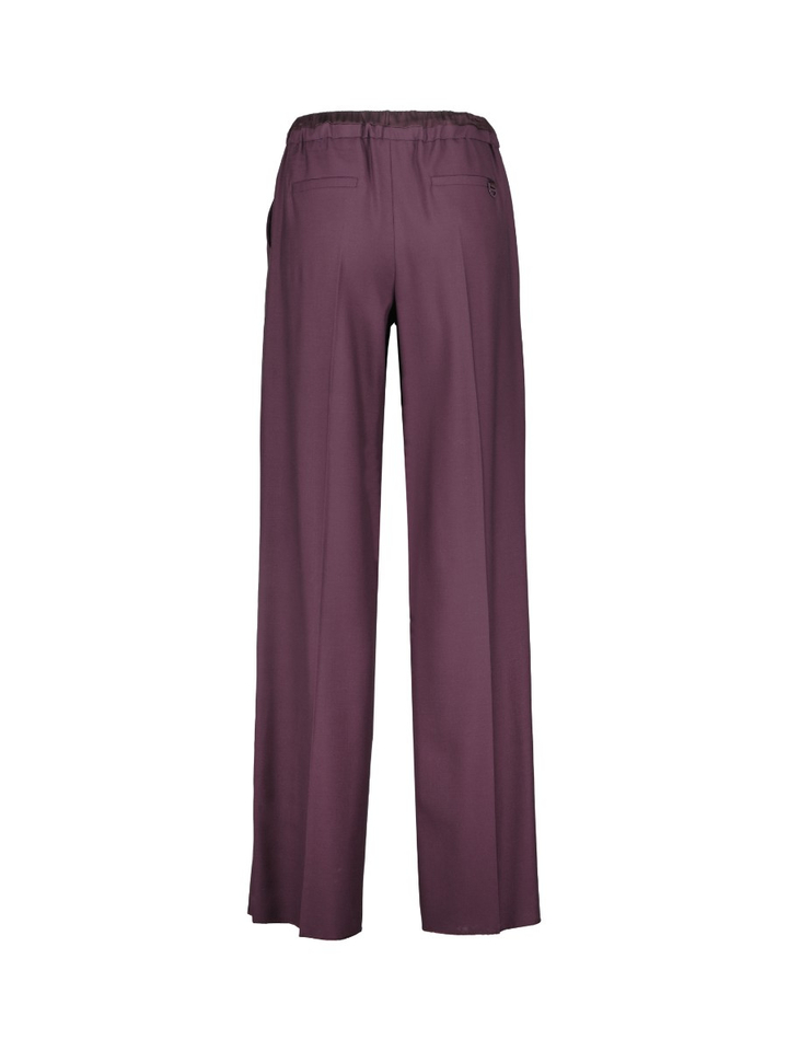 Bordeaux broek met elastiek Fumetto Marella