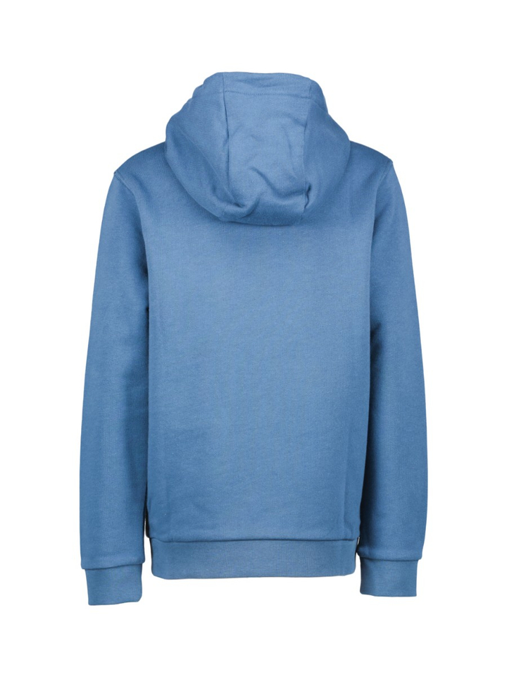 Petrolblauwe sweater met kap Lyle&Scott