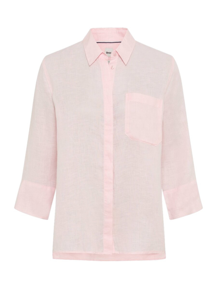 Roze linnen bloes Brax