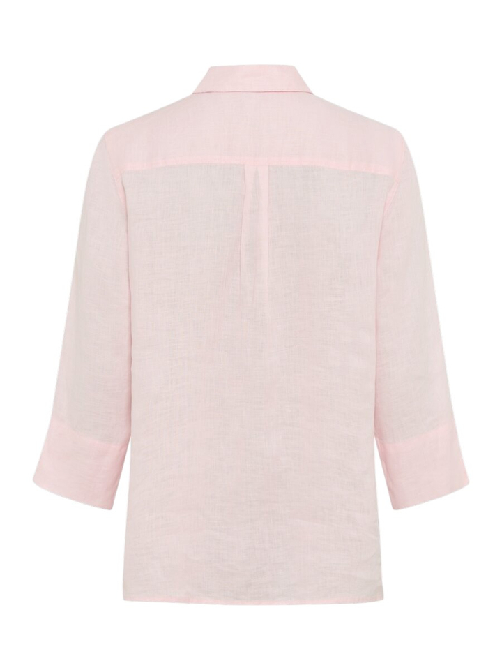 Roze linnen bloes Brax