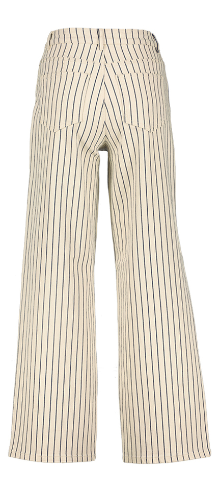 Beige gestreepte broek Vichia Vila